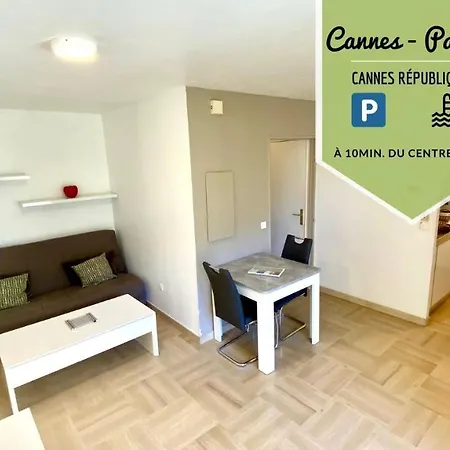 Cannes-passy - Très Beau Pour 4 Pers - Piscine Dans Résidence - Parking Privé - Jardin *